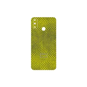 MAHOOT Yellow Snake Skin Cover Sticker for Huawei Y8s
