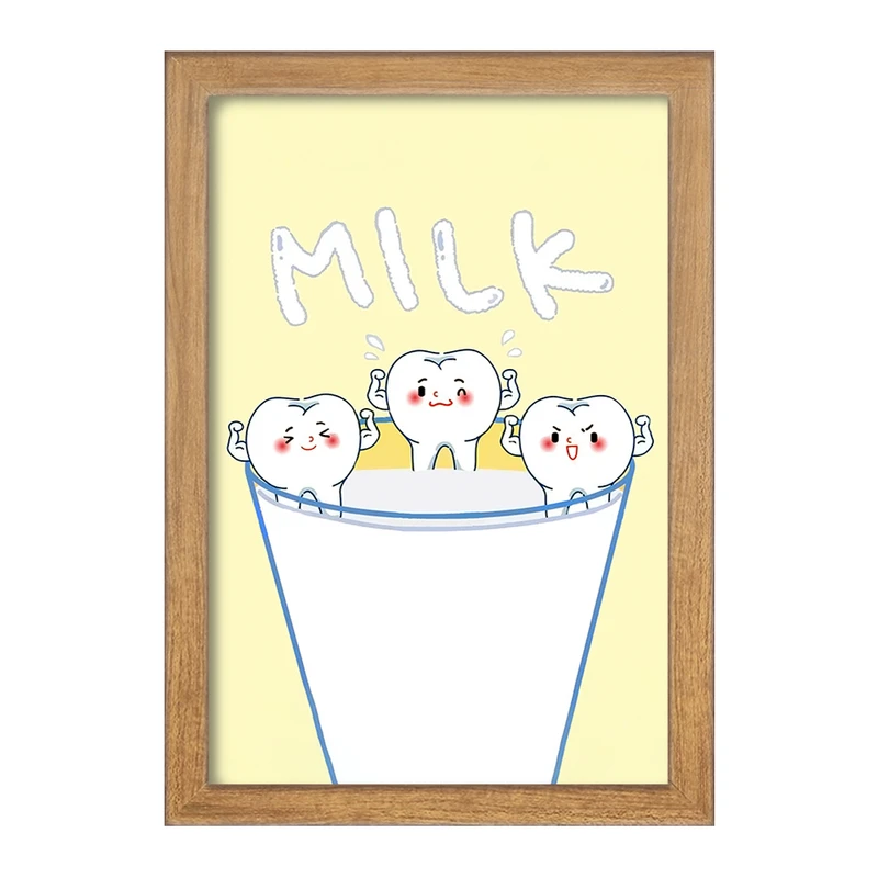 تابلو خندالو مدل دندان و دندانپزشکی کودکانه کد 27789