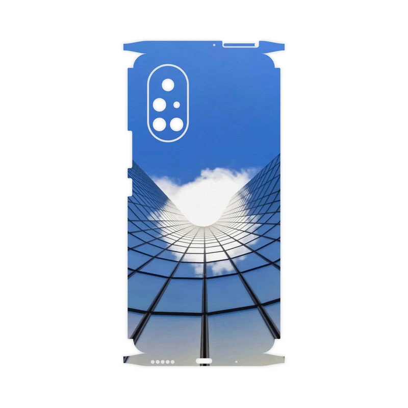 برچسب پوششی ماهوت مدل Glass skyscraper-FullSkin مناسب برای گوشی موبایل هوآوی Nova 8