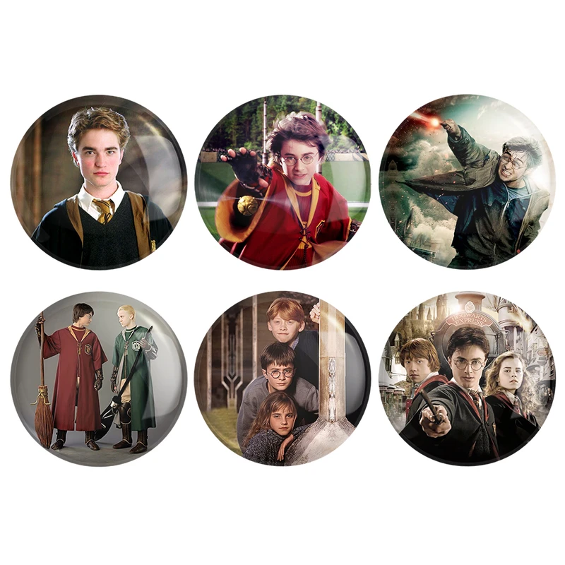 مگنت خندالو طرح هری پاتر کد 145B مجموعه 6 عددی