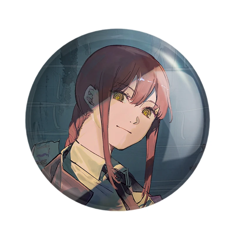 مگنت خندالو مدل ماکیما انیمه مرد اره ای Chainsaw Man  کد 23189