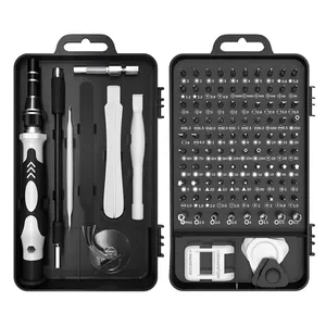 کیت پیچ گوشتی مدل t-screw-001kerkoor مجموعه 122 عددی