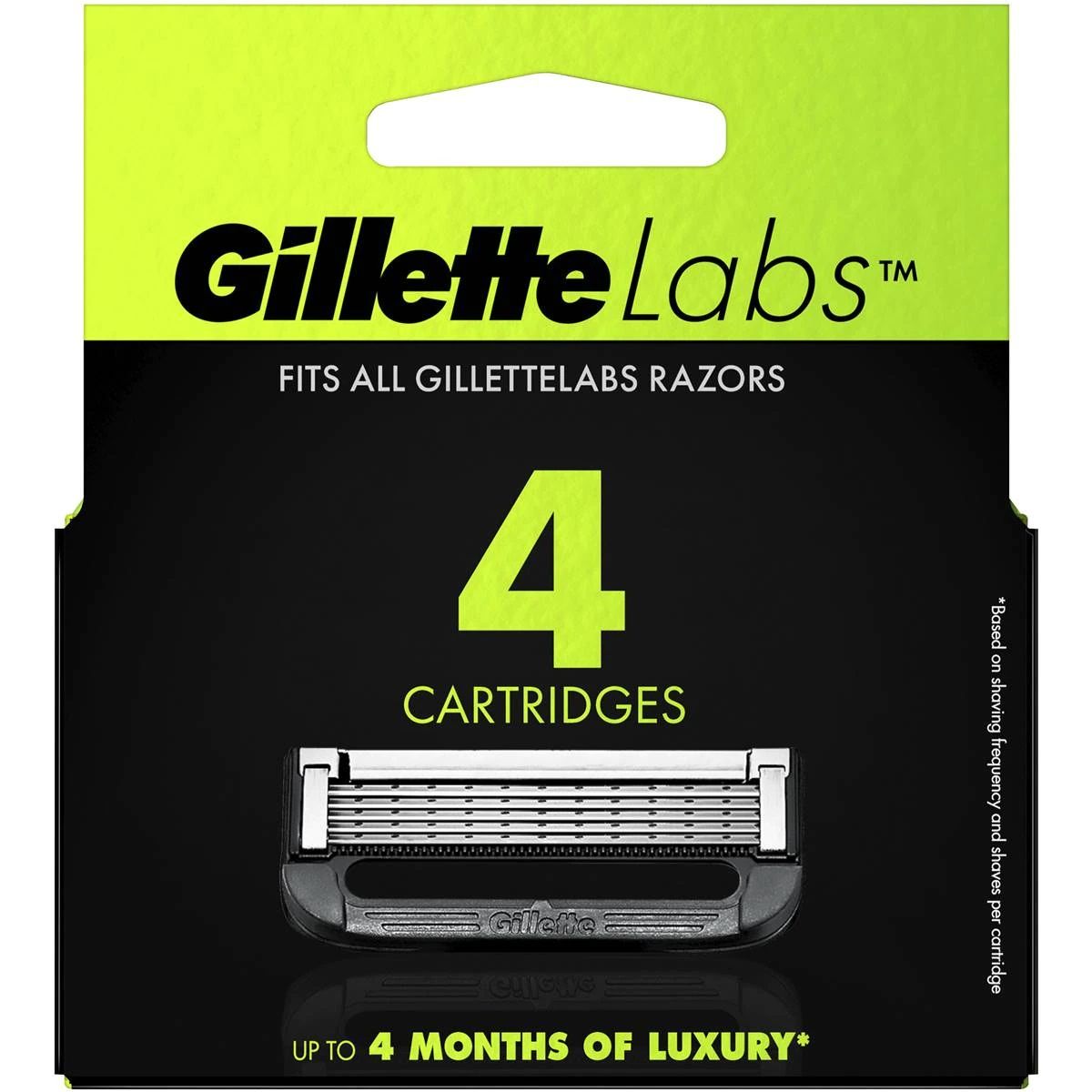 تیغ یدک ژیلت مدل Labs بسته 4 عددی -  - 1