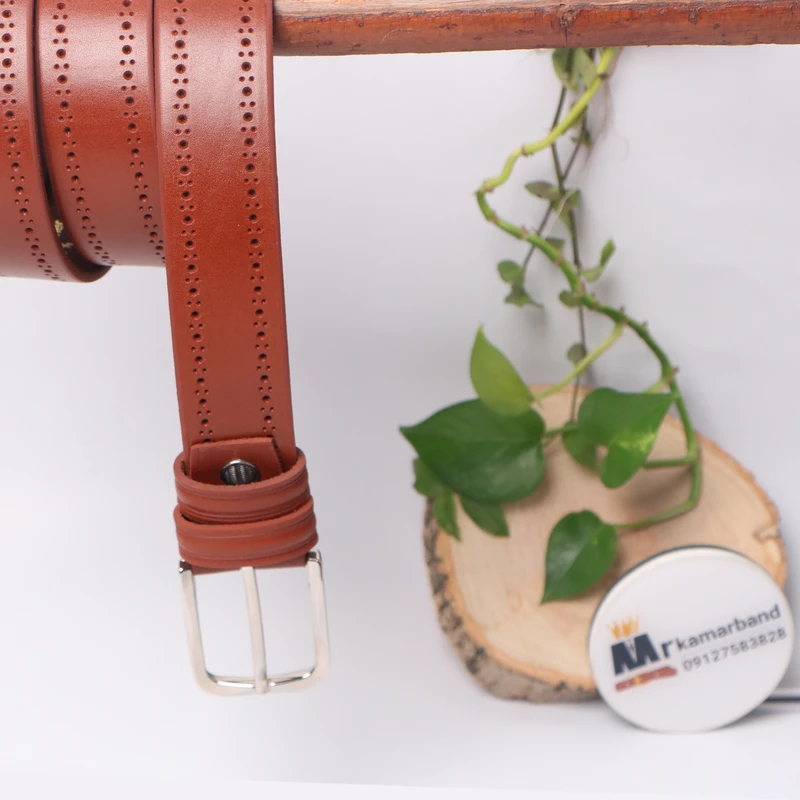 عکس شماره 15 : کمربند مردانه مدل چرم طبیعی