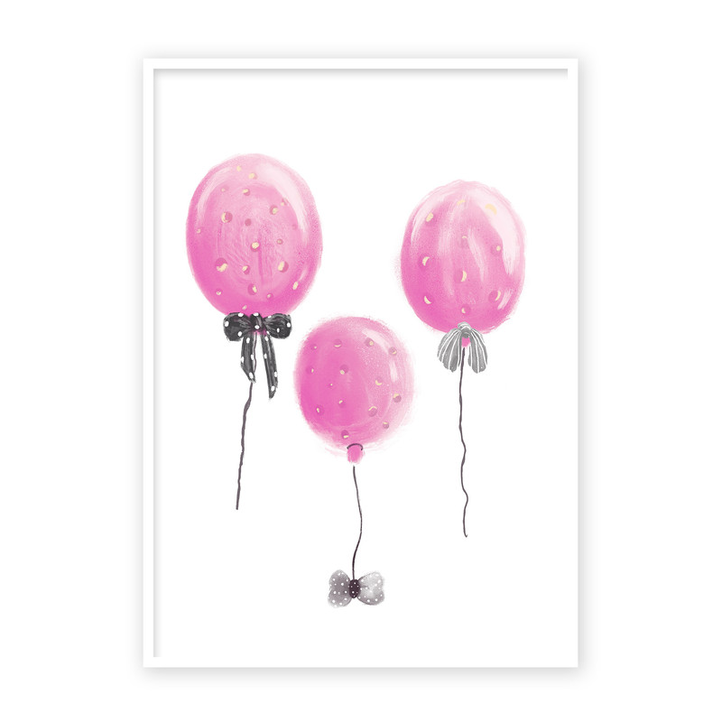 تابلو اتاق کودک طرح بالرین کد BG0030 مجموعه 3 عددی