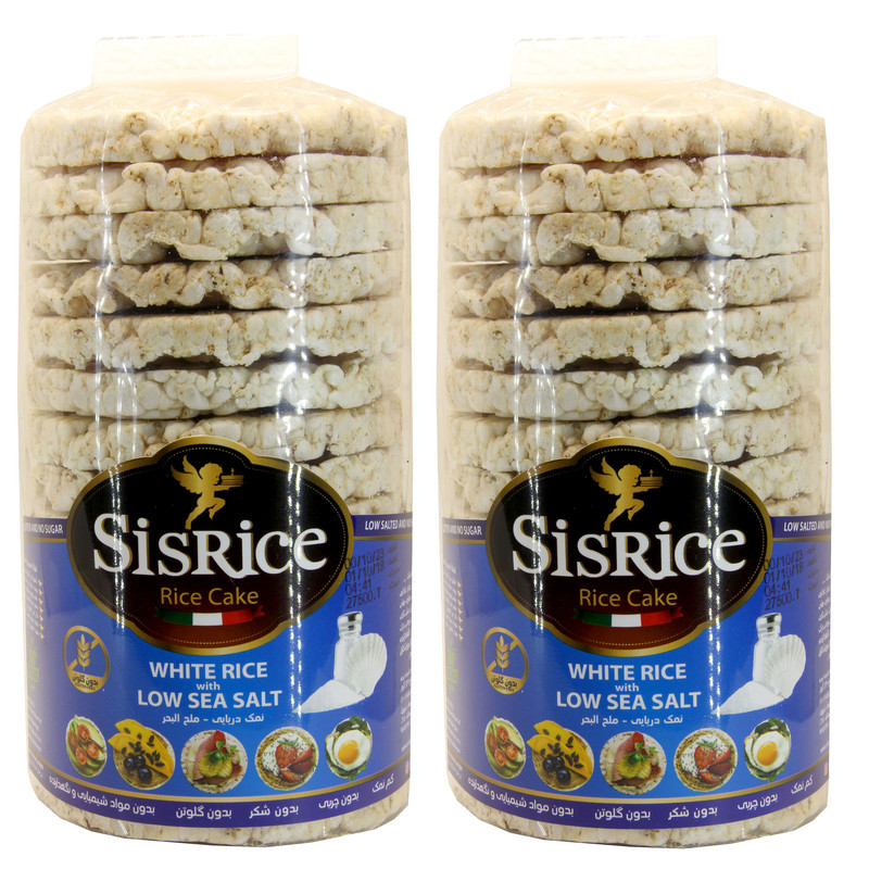 رایس کیک نمکی سیس رایس - 120 گرم بسته 2 عددی