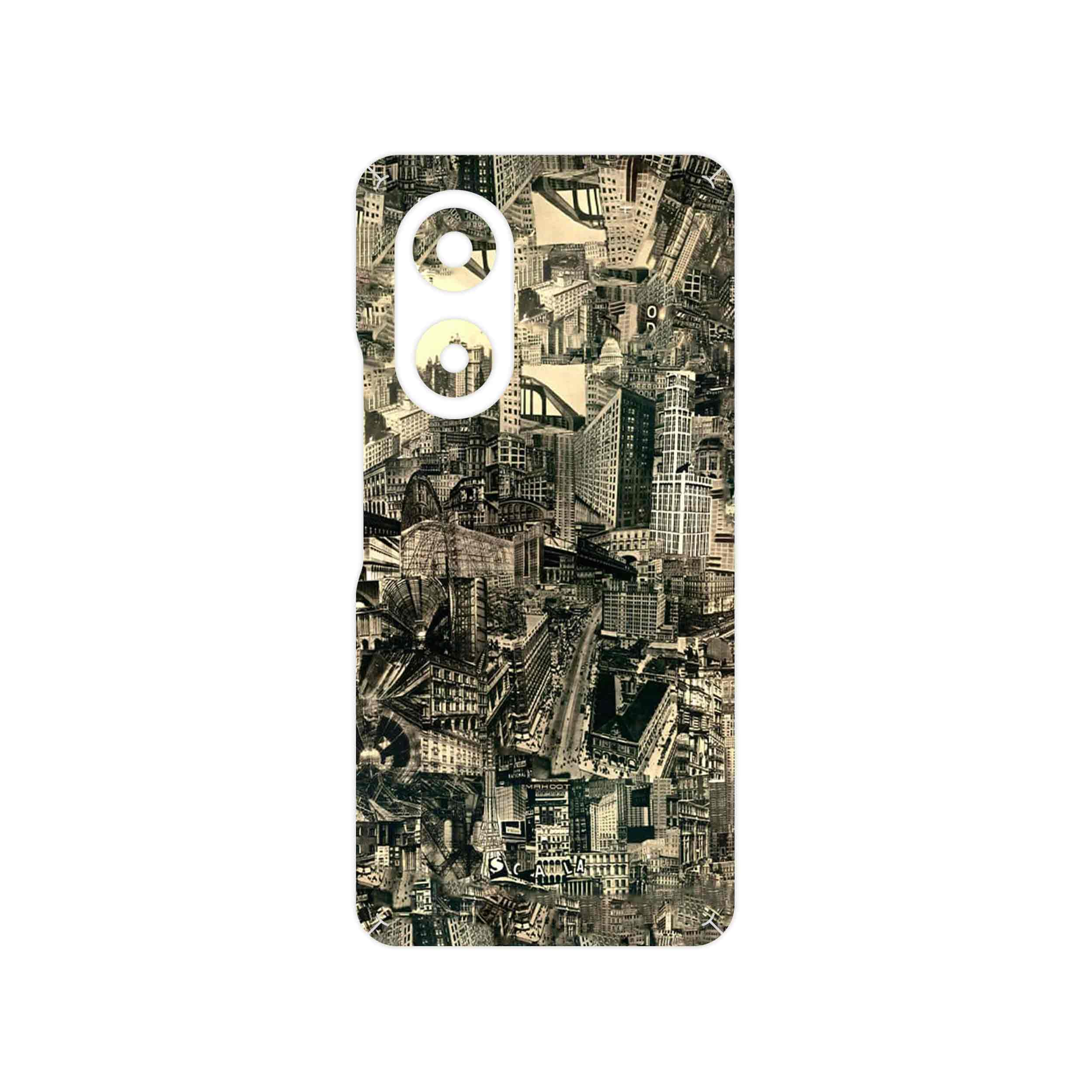 برچسب پوششی ماهوت مدل Collage of Skyscraper مناسب برای گوشی موبایل هوآوی Nova 9 SE