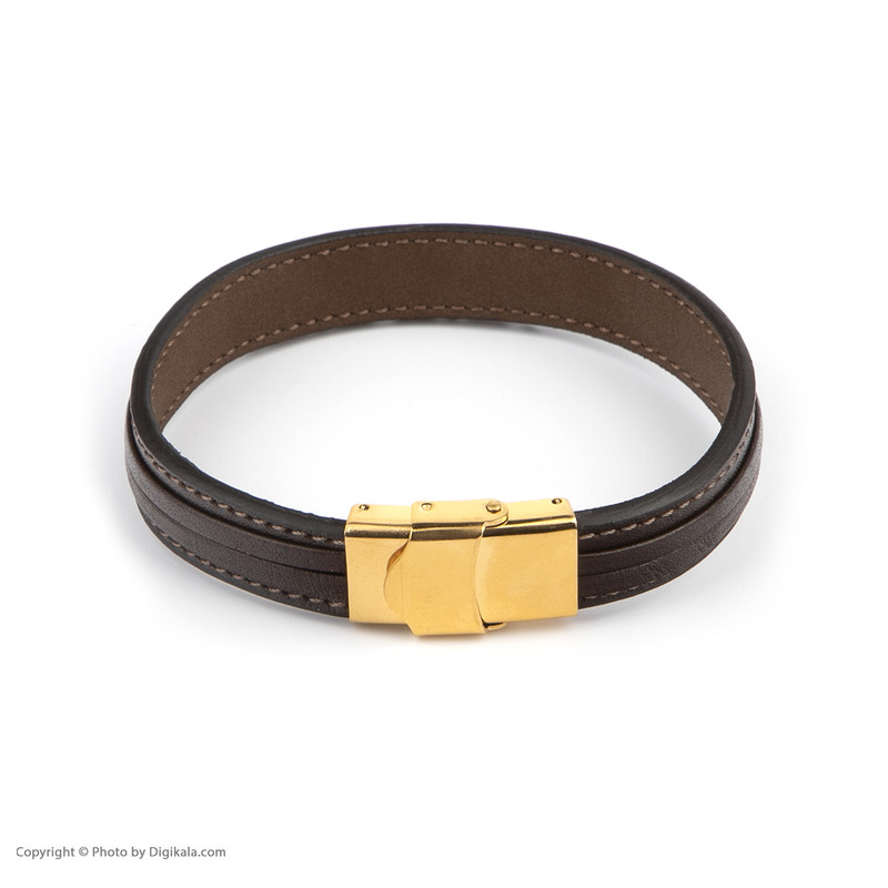 دستبند طلا 18 عیار مردانه مایا ماهک مدل MB1492