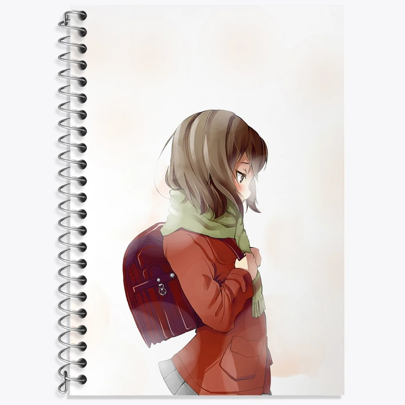 دفتر زبان 50 برگ خندالو مدل سه خط طرح کایو انیمه اریزد کد 32216