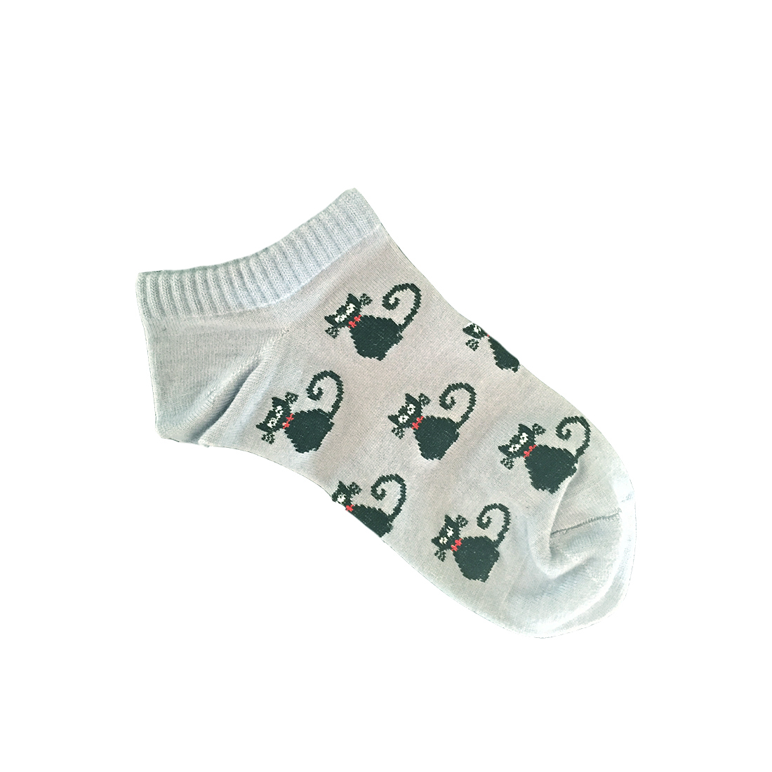 جوراب دخترانه آوین مدل گربه کوچولو کد TS-01