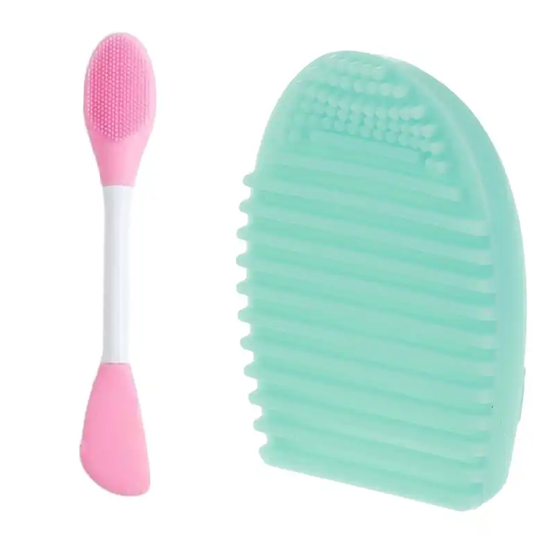 قلم ماسک صورت مدل fashion به همراه برس پاکسازی صورت و پد آرایشی