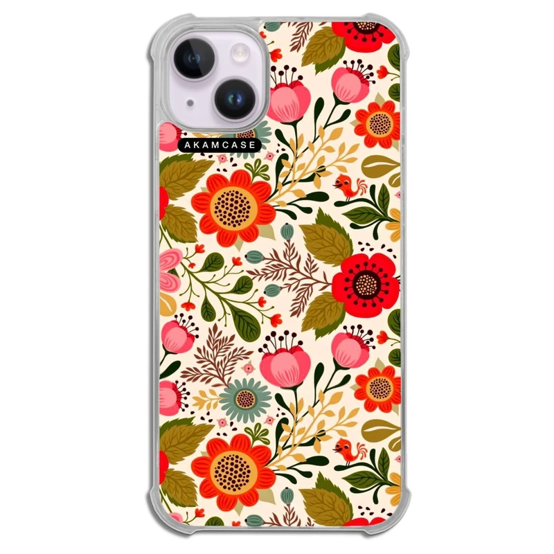 کاور آکام مدل AMCWTA14PLUS-FLOWERS6 مناسب برای گوشی موبایل اپل iPhone 14 Plus