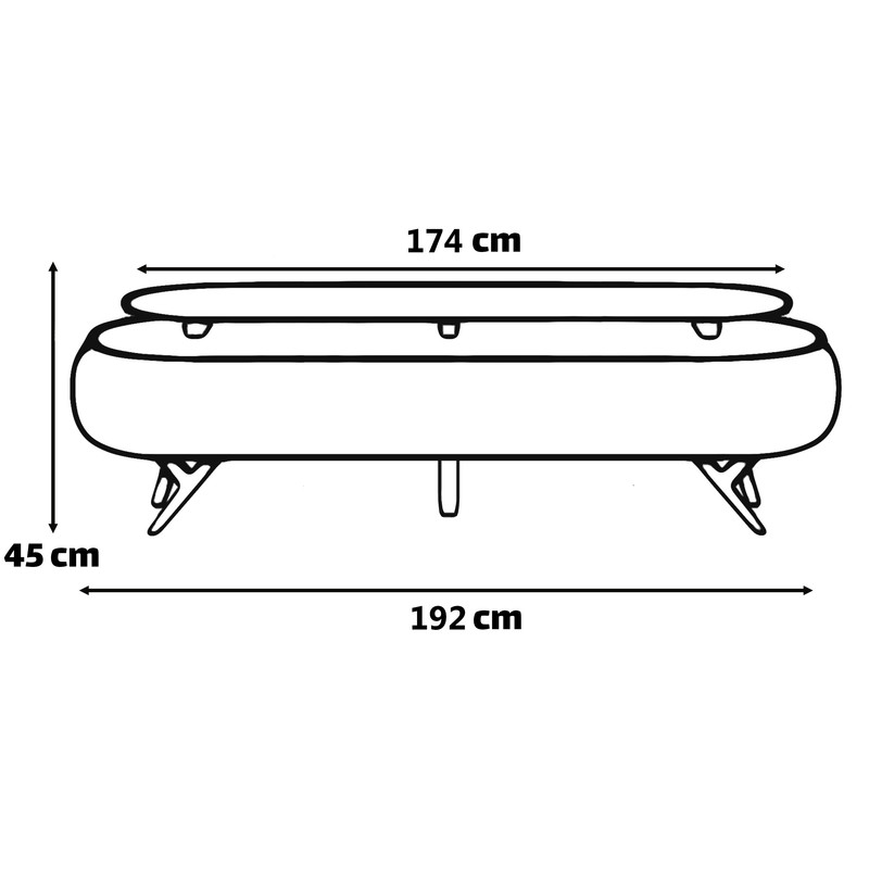 میز تلویزیون مدل AK-60 180 میز تلویزیون مدل AK-60 180