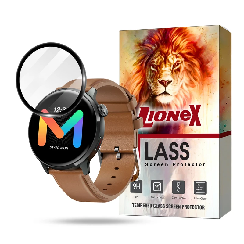  محافظ صفحه نمایش لایونکس مدل PMMWLمناسب برای ساعت هوشمند شیائومی Mibro lite2