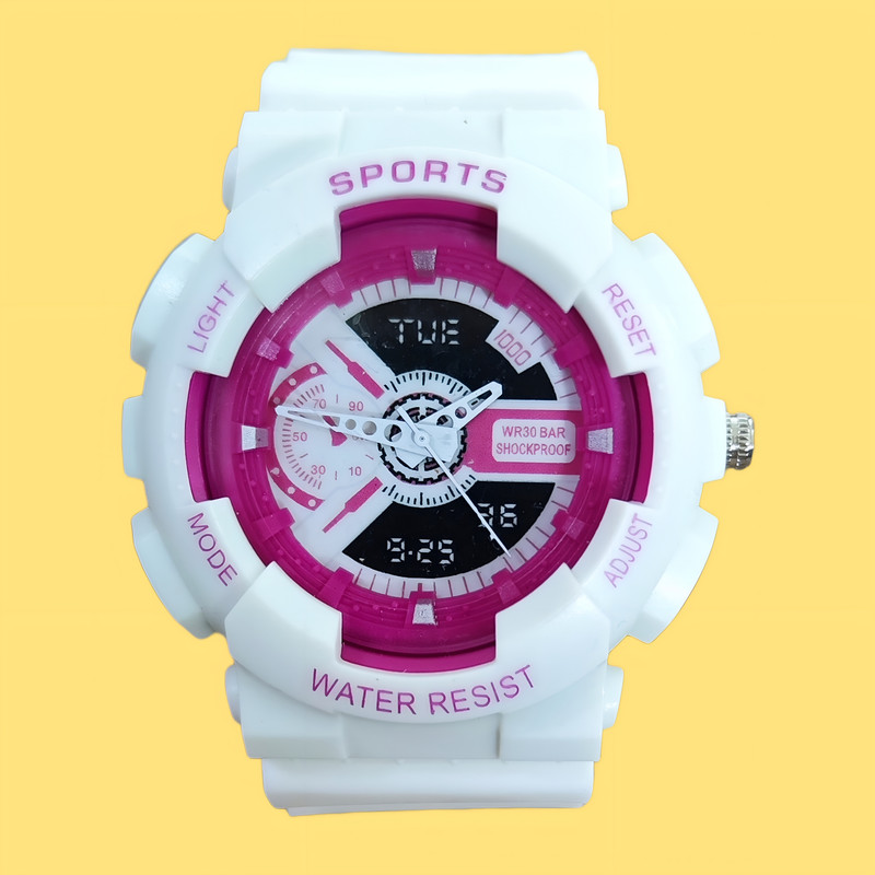 ساعت مچی عقربه ای بچگانه مدل اسپرت تک زمانه S