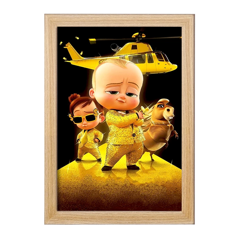 تابلو خندالو مدل بچه رئیس Boss Baby  کد 12526