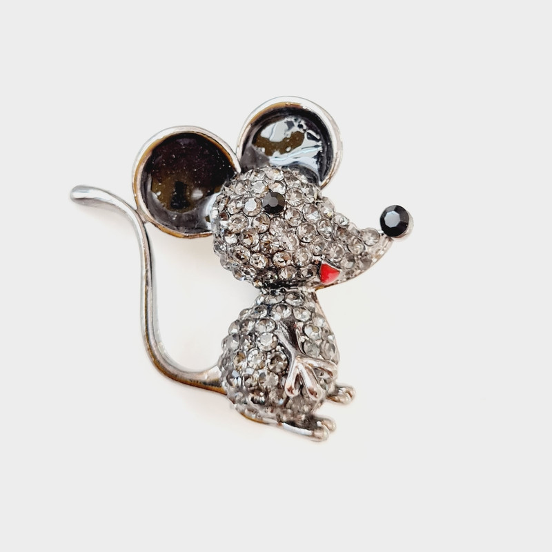 سنجاق سینه دخترانه فشن مدل موش سنجاق سینه دخترانه فشن مدل موش