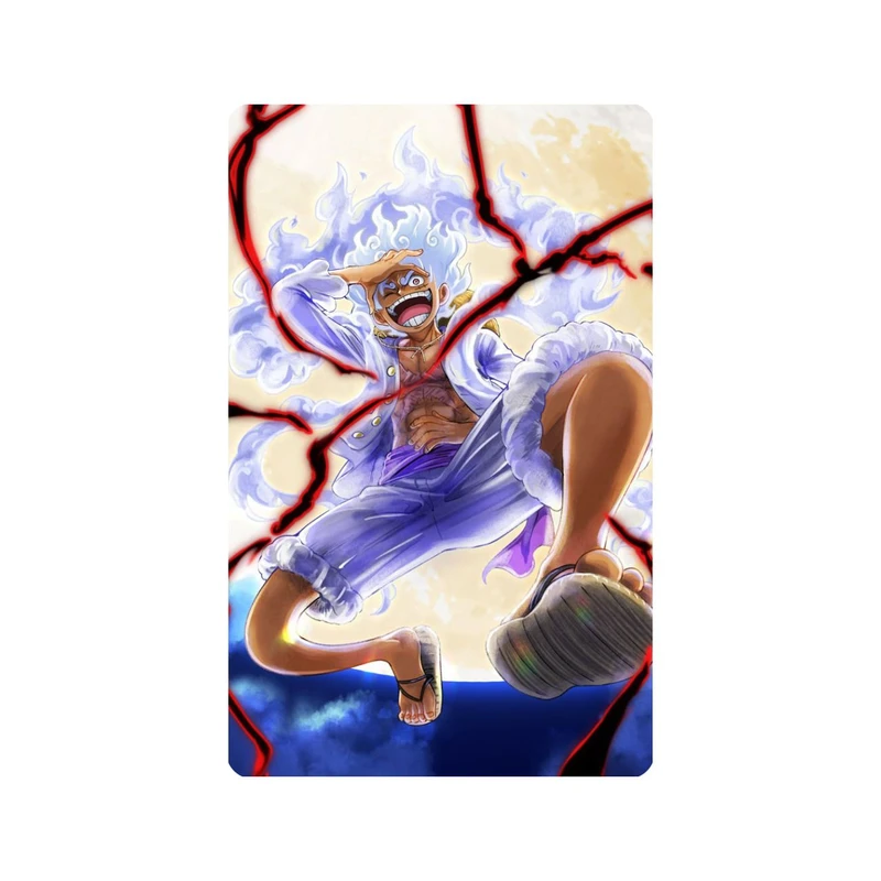 استیکر کارت مدل انیمه طرح وان پیس مانکی دی لوفی one piece Monkey D Luffy کد 6404