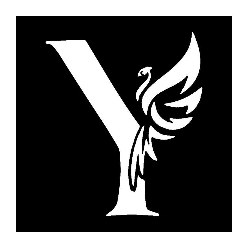  شابلون باتیس آرت طرح حرف Y کد 884