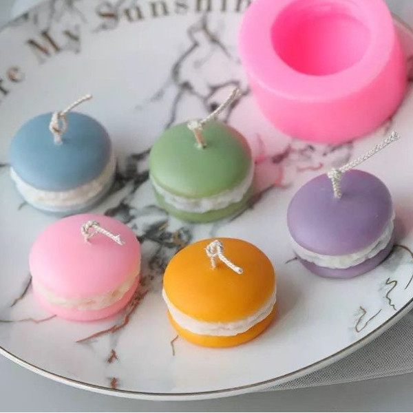 قالب شمع مدل ماکارون