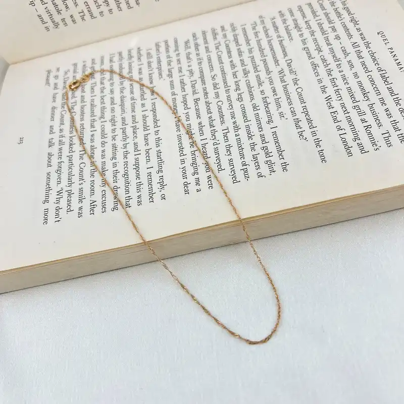 زنجیر زنانه ژوپینگ مدل دیسگو کد N4541