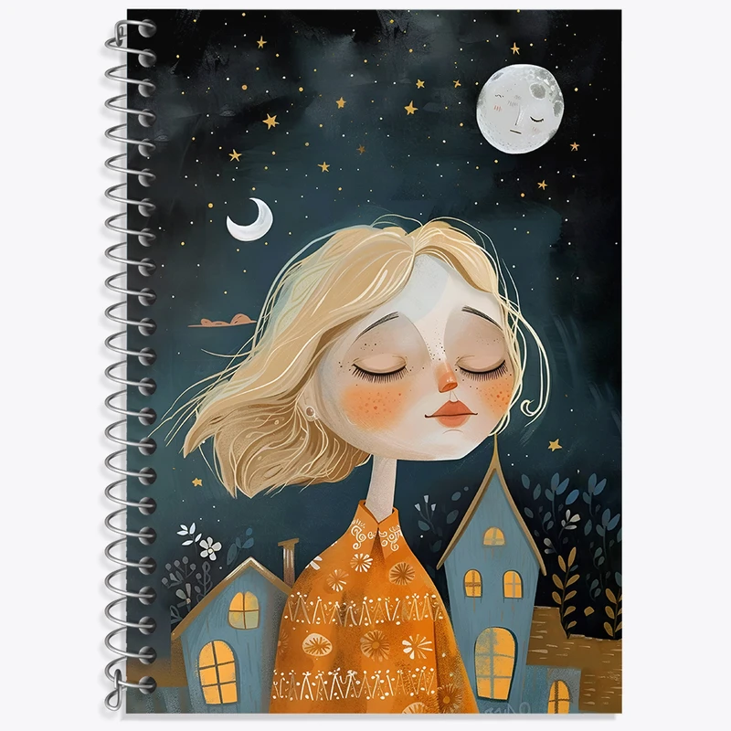 دفتر نت موسیقی 50 برگ خندالو طرح دخترانه کد N3018