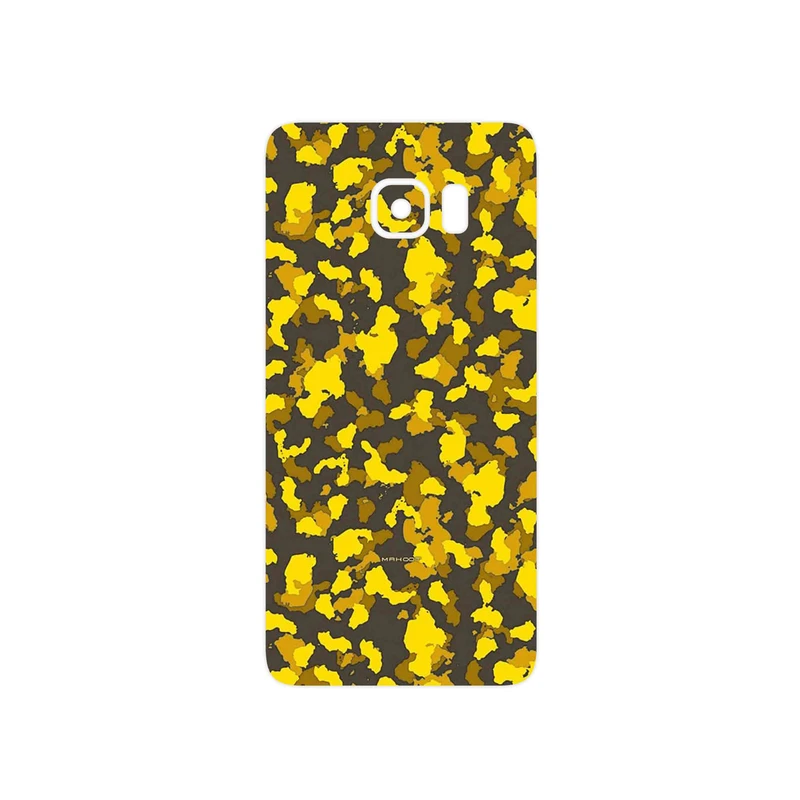برچسب پوششی ماهوت مدل Yellow Infantry Army مناسب برای گوشی موبایل سامسونگ Galaxy S6 Edge