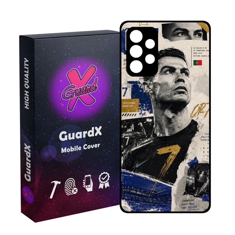 کاور گارد ایکس طرح CR7 مدل 11096 مناسب برای گوشی موبایل سامسونگ Galaxy A52/A52S