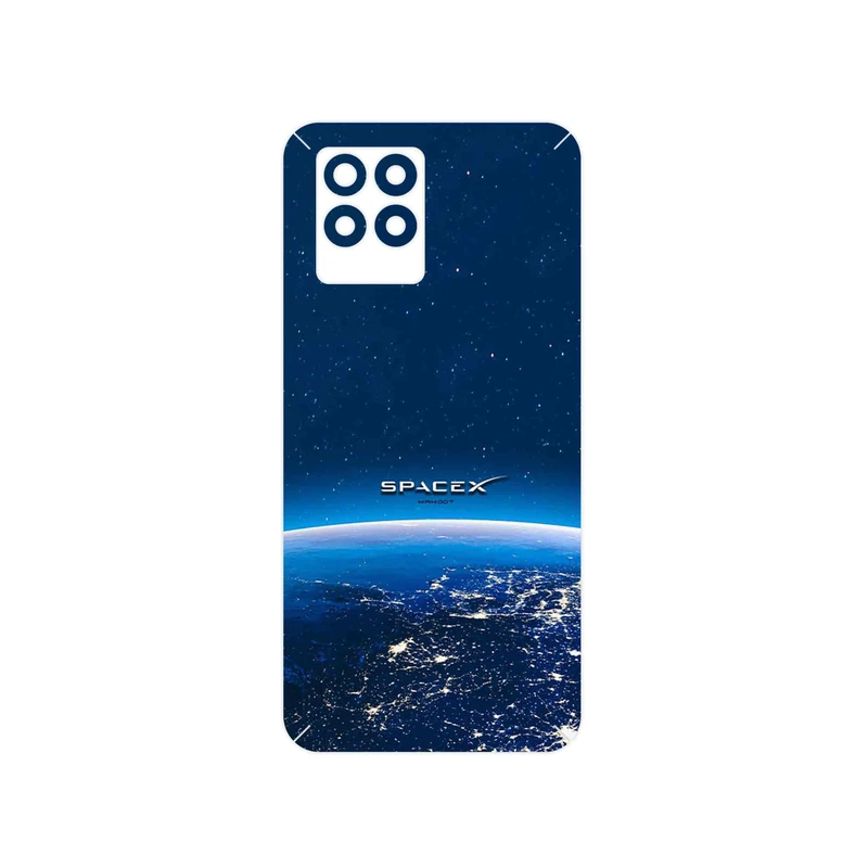 برچسب پوششی ماهوت مدل Space X مناسب برای گوشی موبایل ریلمی 8 Pro