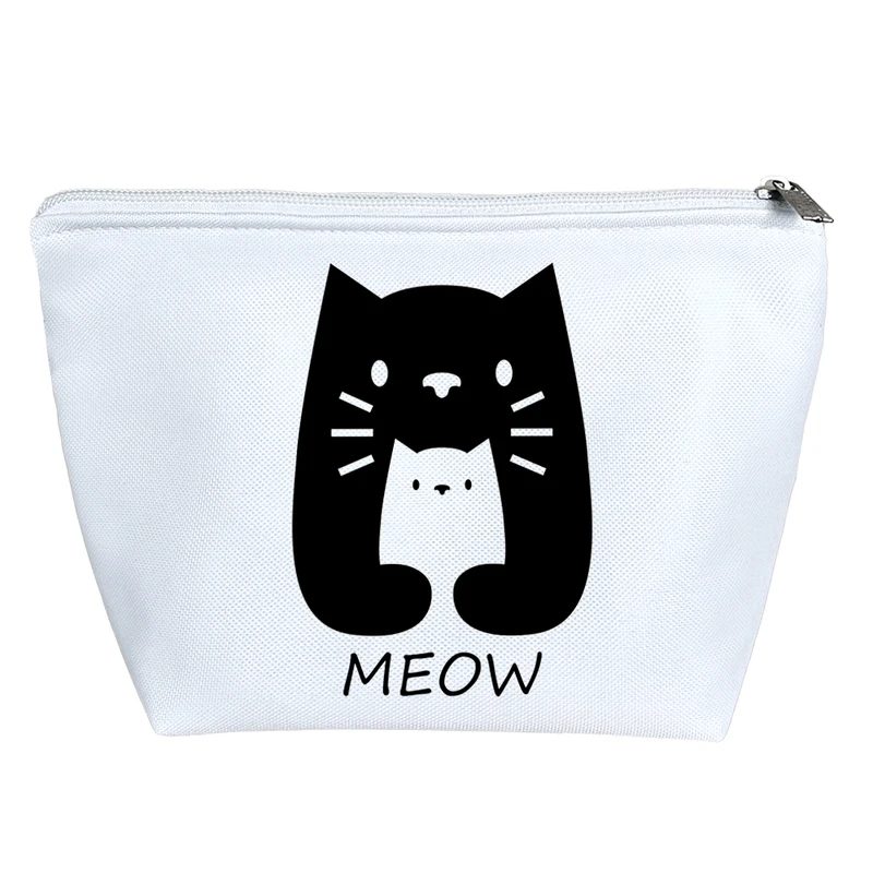 کیف لوازم آرایش دخترانه خندالو مدل گربه کد 1832