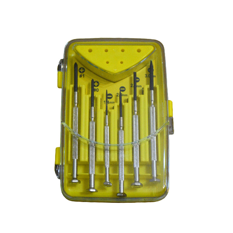 پیچ گوشتی ساعتی فرد کد gf65 مجموعه 6 عددی