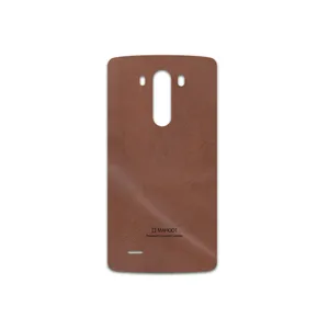 MAHOOT Matte-Natural-Leather Cover Sticker for LG G3