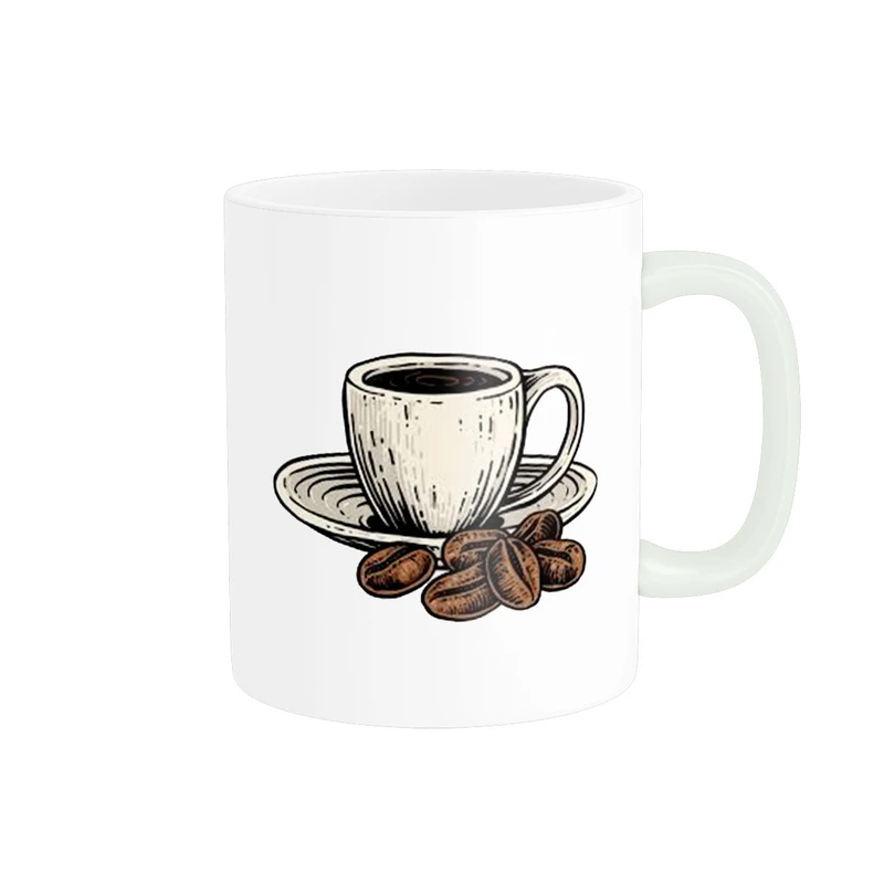 ماگ پادآفرین طرح  قهوه و کافی Coffee کد 1466