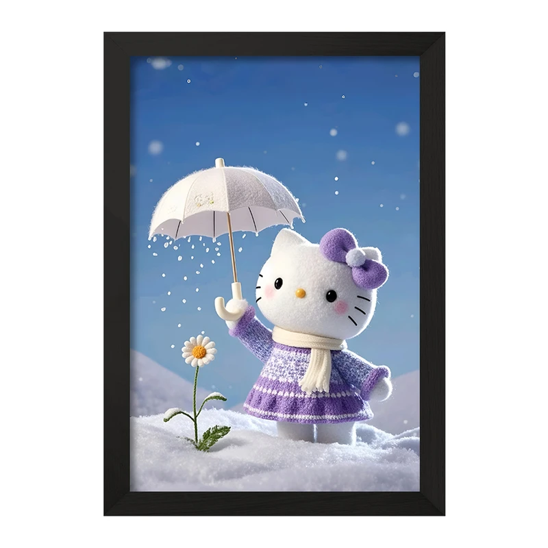 تابلو خندالو مدل هلو کیتی کد F10309