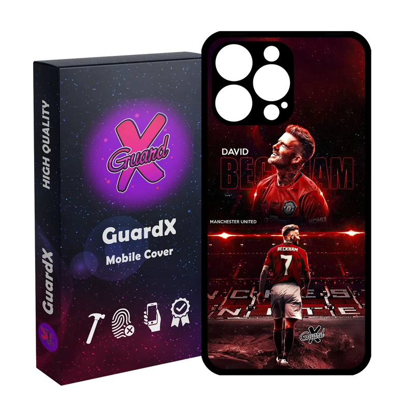کاور گارد ایکس طرح David Beckham مدل Glass10581 مناسب برای گوشی موبایل اپل iPhone 14 Pro Max