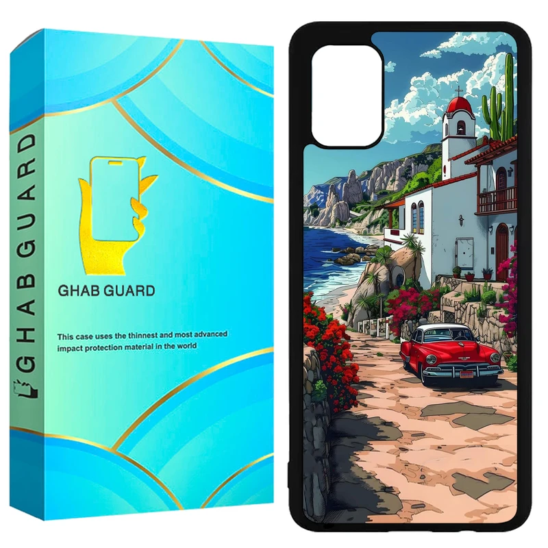 کاور قاب گارد طرح ماشین مدل GCHPA51 مناسب برای گوشی موبایل سامسونگ  Galaxy A51 4G / A51 5G