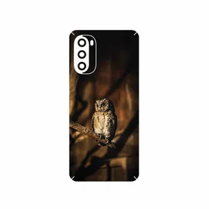MAHOOT Owl Cover Sticker for Motorola Moto G52