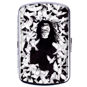 جا سیگاری مدل GIRL AND BIRDS کد WN654