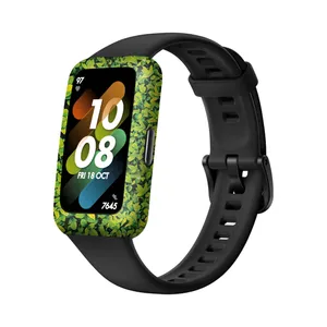 MAHOOT Leafs Cover Sticker for Huawei Band 7 Smartwatch