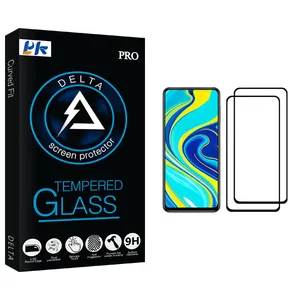 PK Delta Glass Screen Protector For Xiaomi Redmi Note 9S Pack Of 2