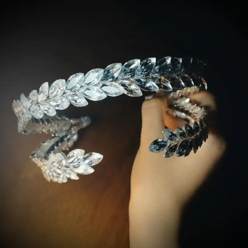 تاج مو زنانه مدل دو خطی