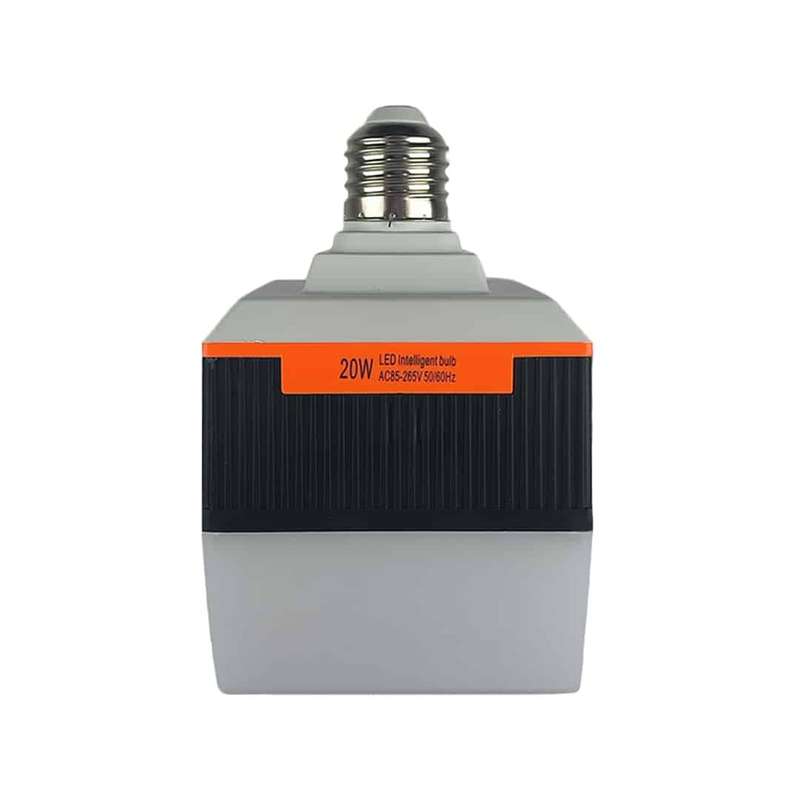 لامپ سرپیچی اضطراری مدل هوشمند کد BL-601 20W با نور مهتابی