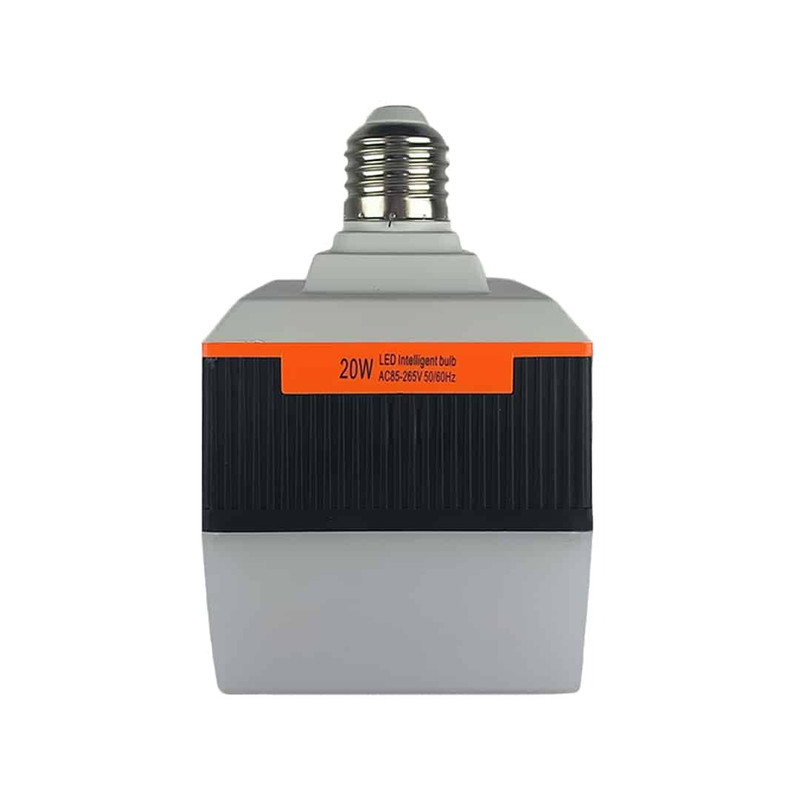 لامپ سرپیچی اضطراری مدل هوشمند کد BL-601 20W با نور مهتابی