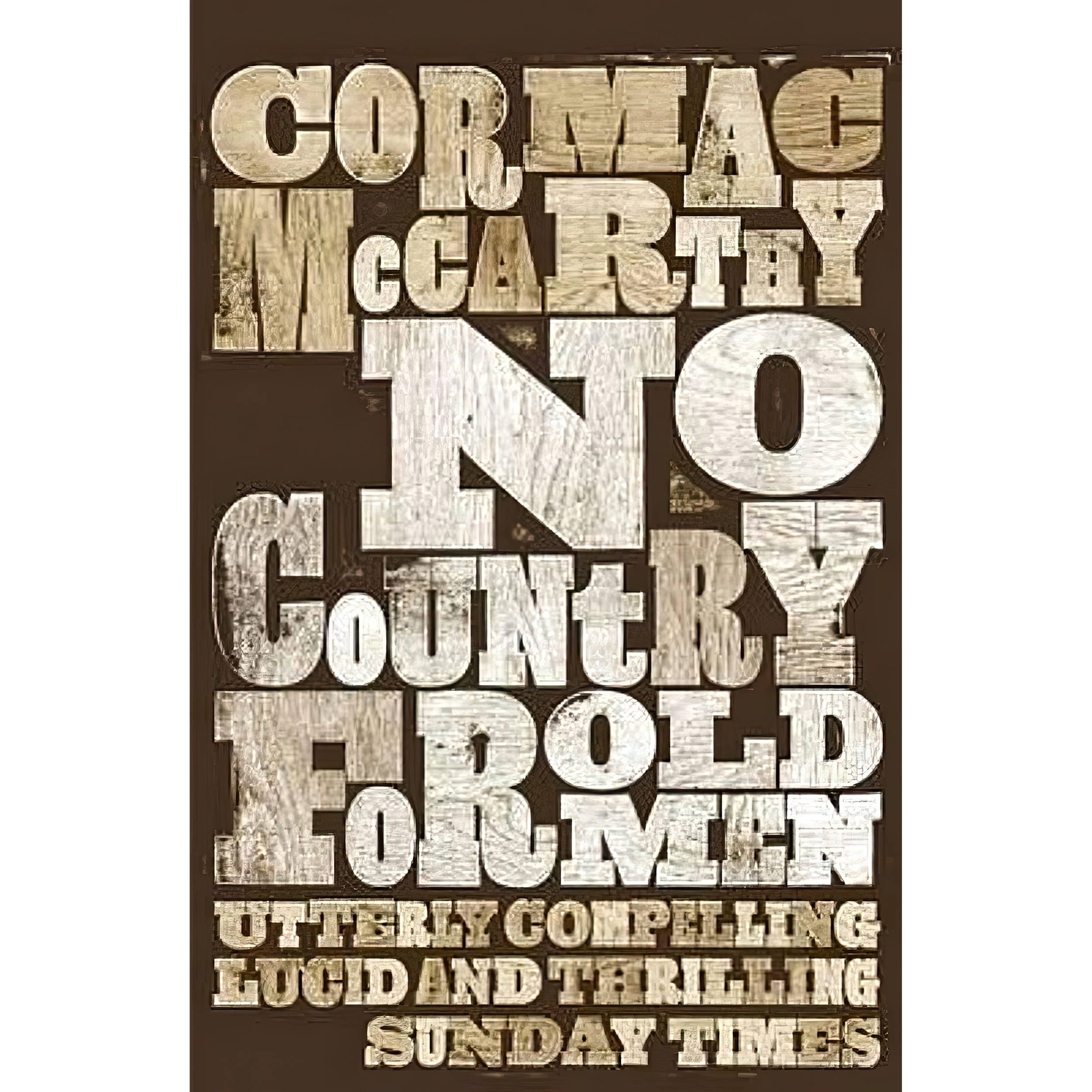 کتاب No Country for Old Men اثر Cormac McCarthy انتشارات Picador USA