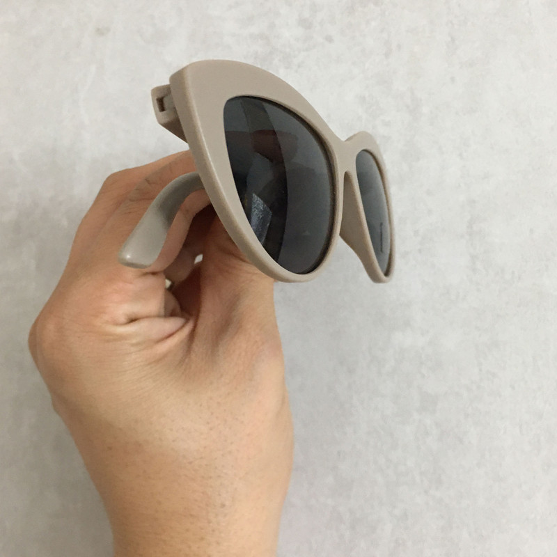 عینک آفتابی بچگانه مدل فانتزی گربه ای کد SUN KHA K 77