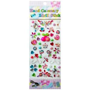 استیکر دیواری کودک مدل نگین خوراکی کد 6