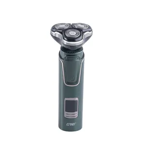 ست ماشین اصلاح موی صورت و بینی شارژی جی دبلیو مدل GW-9936B، اصلاح به صورت صفر زن، خط زن و حجم زن، منبع انرژی با باتری، تکنولوژی اصلاح به صورت برش چرخشی، اندازه اصلاح 0.1 میلی‌متر، مدت زمان شارژ 60 دقیقه و مدت زمان استفاده پس از شارژ 150 دقیقه، ضد آب