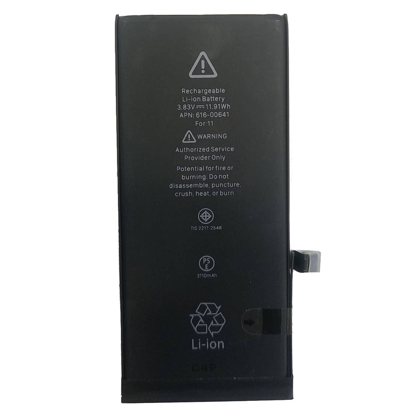  باتری موبایل مدل 00641-616 ظرفیت 3110 میلی آمپر ساعت مناسب برای گوشی موبایل اپل iphone 11