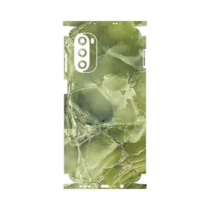 MAHOOT Green_Crystal_Marble-FullSkin Cover Sticker for Motorola Moto G52