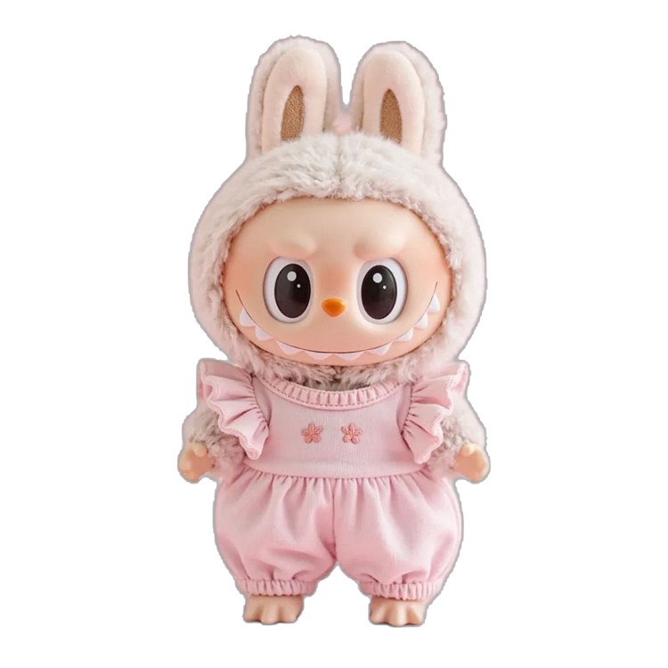 استیکر پارچه و لباس پاد آفرین مدل عروسک لبوبو کد S2199